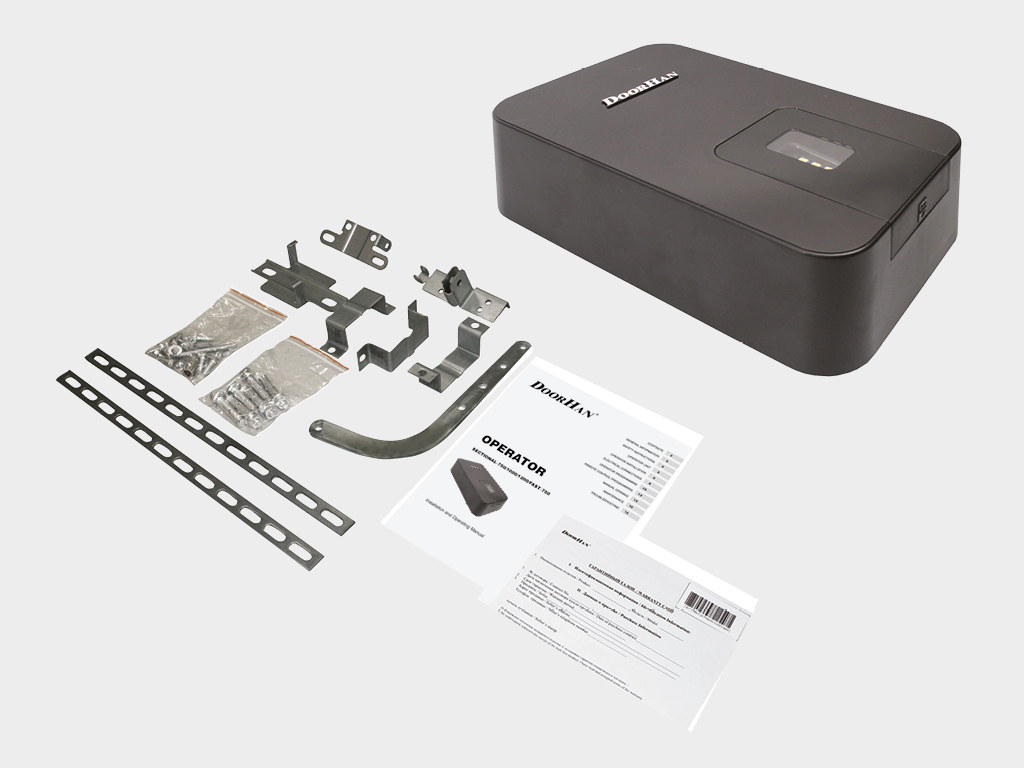 Privod, egilgan tayaq, TRANSMITTER 2-PRO-BLACK pulti, kranştaynlar to'plami, metall buyumlar to'plami, ekspluatatsiya qo'llanmasi.